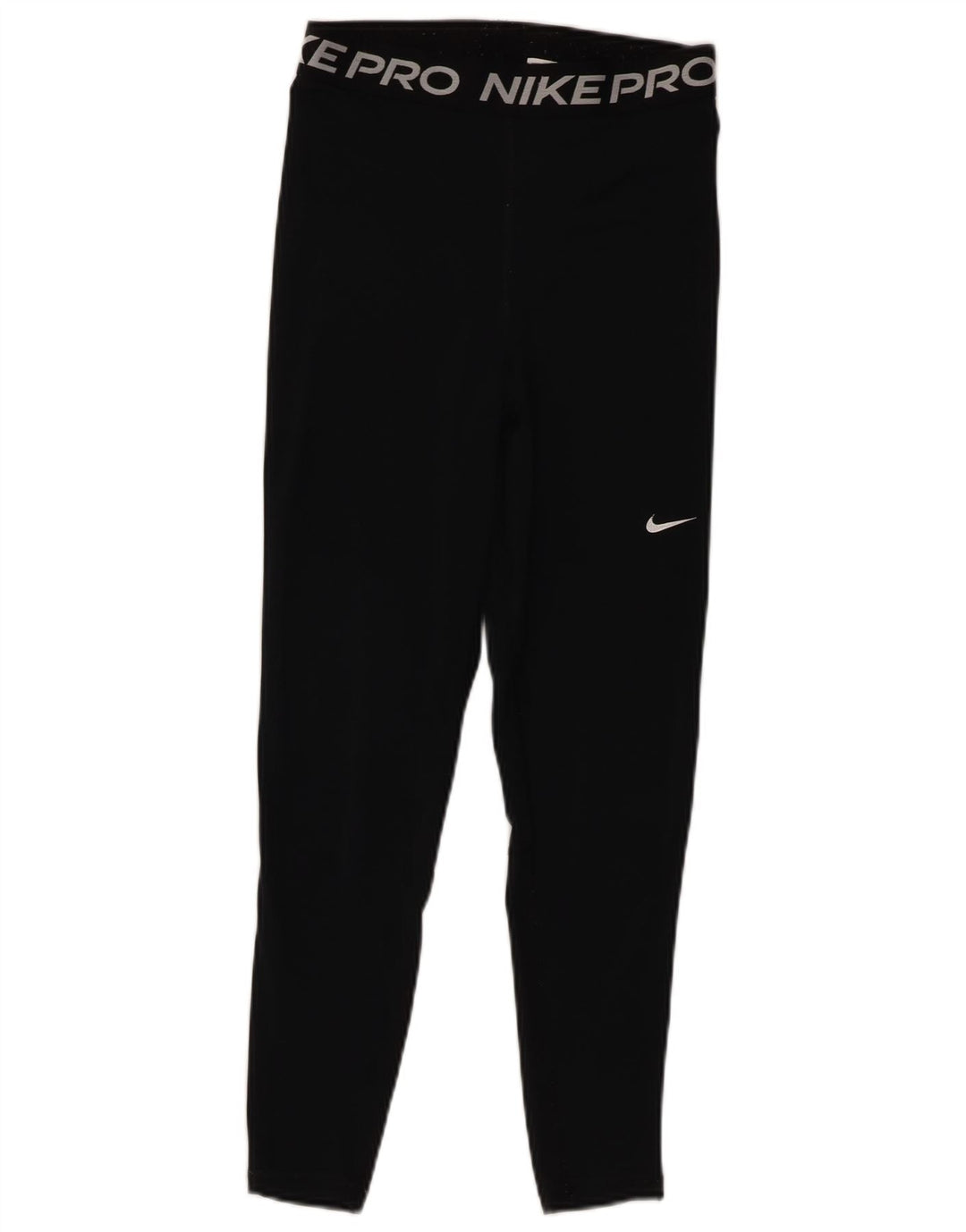 Leggings Nike Dri Fit Crop Graphic UK 8 Pequeno Poliéster Preto