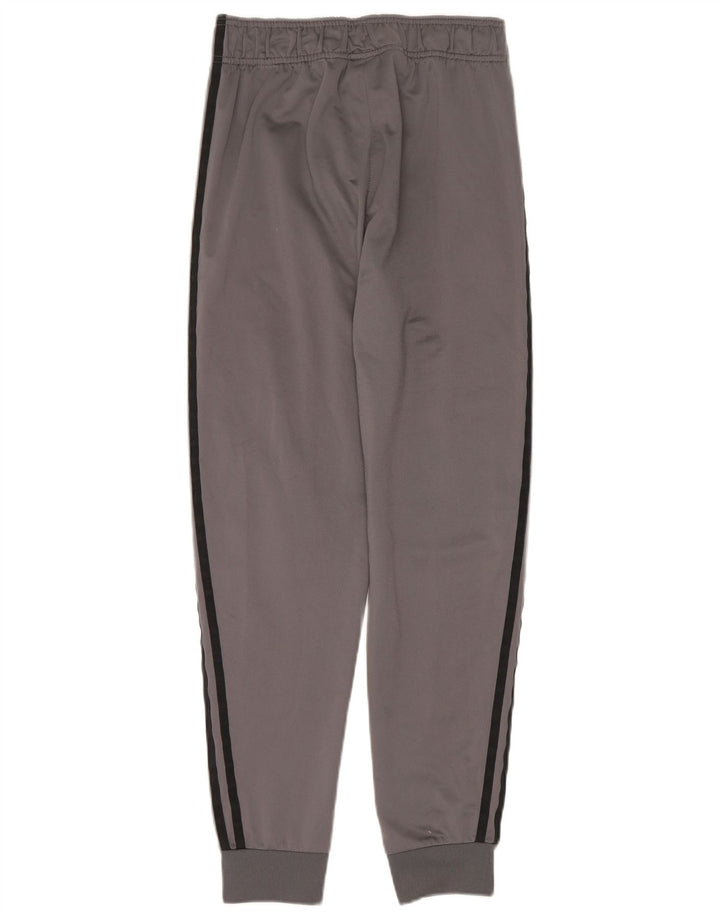 Adidas meninos calças de treino joggers 13-14 anos cinza poliéster