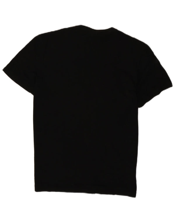 Camiseta masculina Lacoste Regular Fit tamanho 4 médio algodão preto