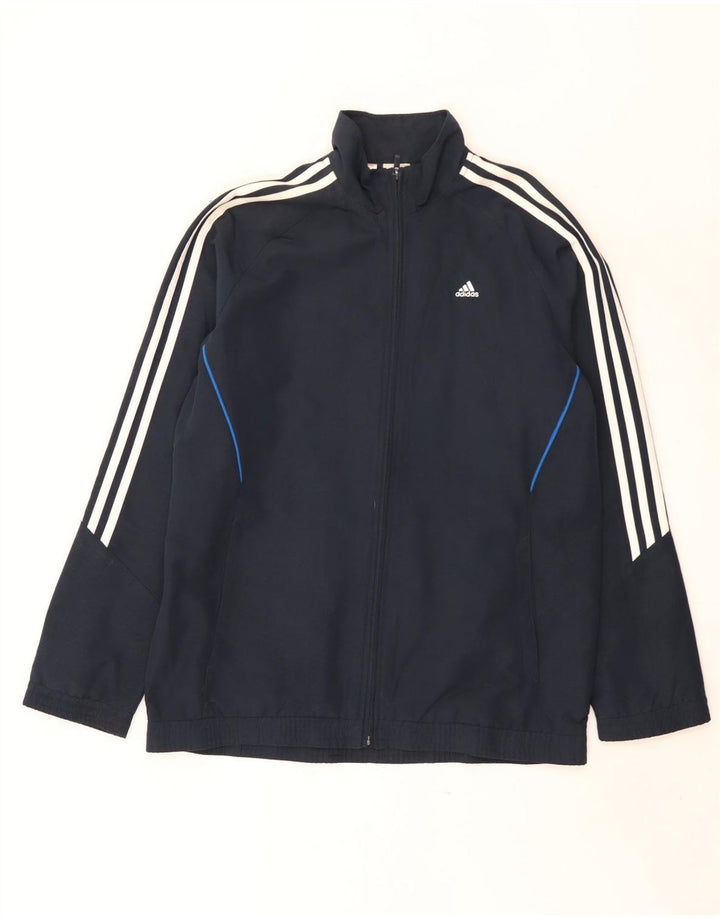 Fato de treino Adidas Boys Graphic Full 15-16 anos azul marinho poliéster