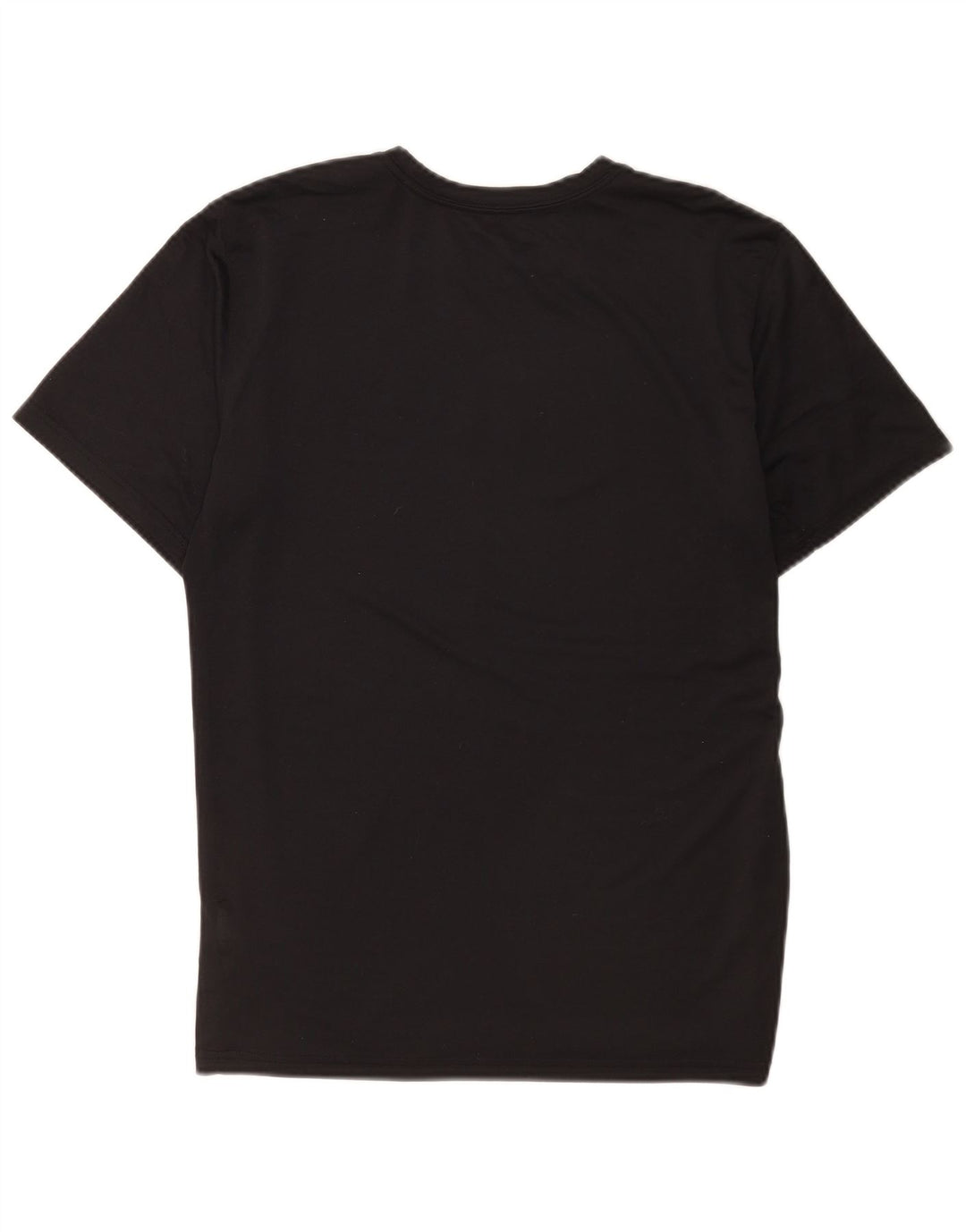 Camiseta feminina Nike Dri Fit Regular com estampa gráfica UK 16 grande poliéster preto