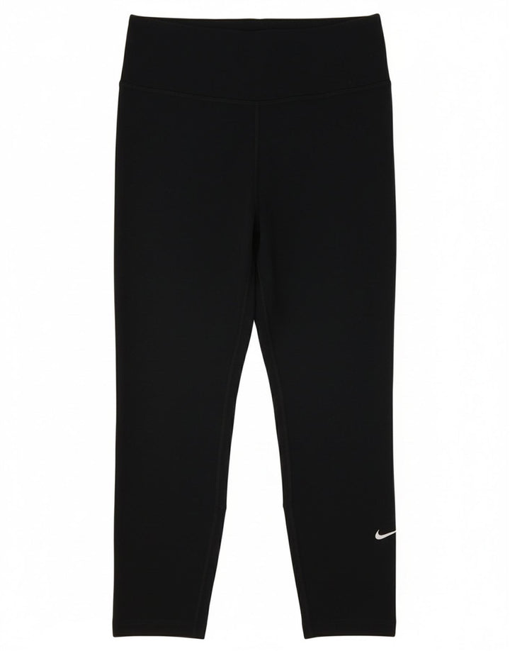 Leggings Nike Dri Fit Capri UK 8 Pequenas Pretas