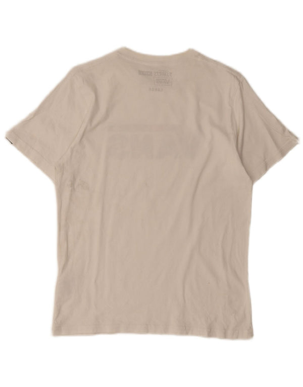 Camiseta Vans Meninos Graphic 12-13 Anos Grande Algodão Branco