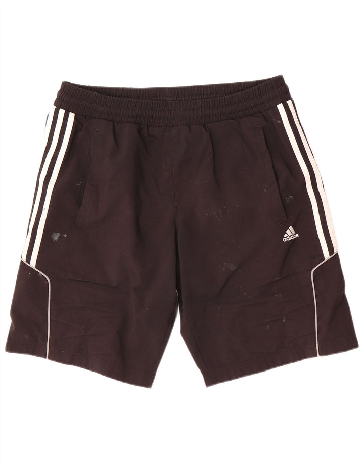 Adidas Masculino Climalite Sport Shorts Pequeno Poliéster Preto