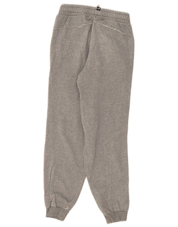Calça de treino Puma Boys Joggers 13-14 anos cinza algodão manchado