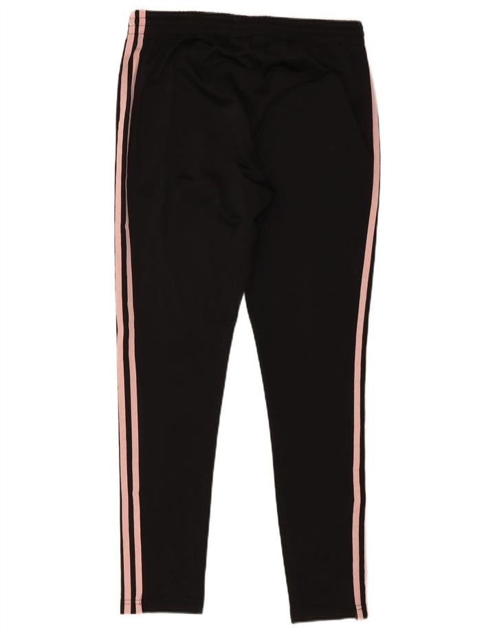 Calça de treino feminina Adidas UK 12 poliéster preto médio