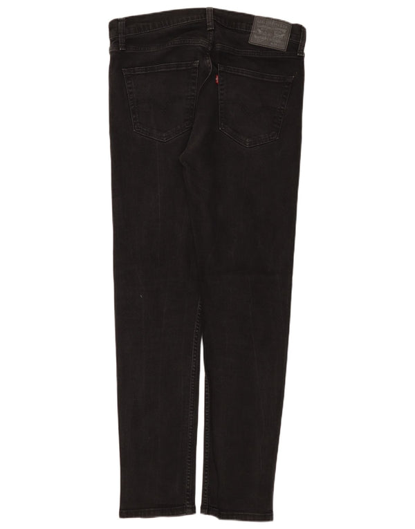 Calça jeans masculina Levi's 512 Slim Tapered W34 L32 preta