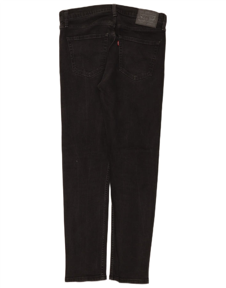 Calça jeans masculina Levi's 512 Slim Tapered W34 L32 preta