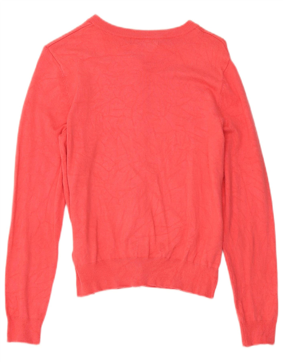 Suéter cardigã feminino Marks & Spencer Reino Unido 12 viscose rosa médio