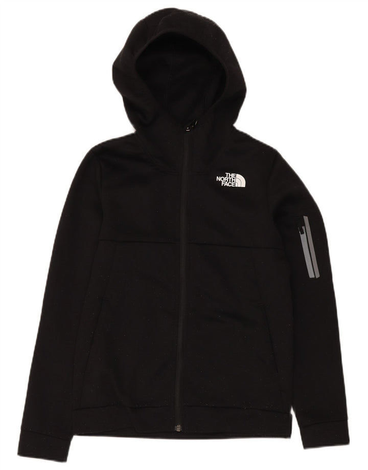 Suéter com capuz e zíper THE NORTH FACE Boys 14-15 anos XL preto poliéster