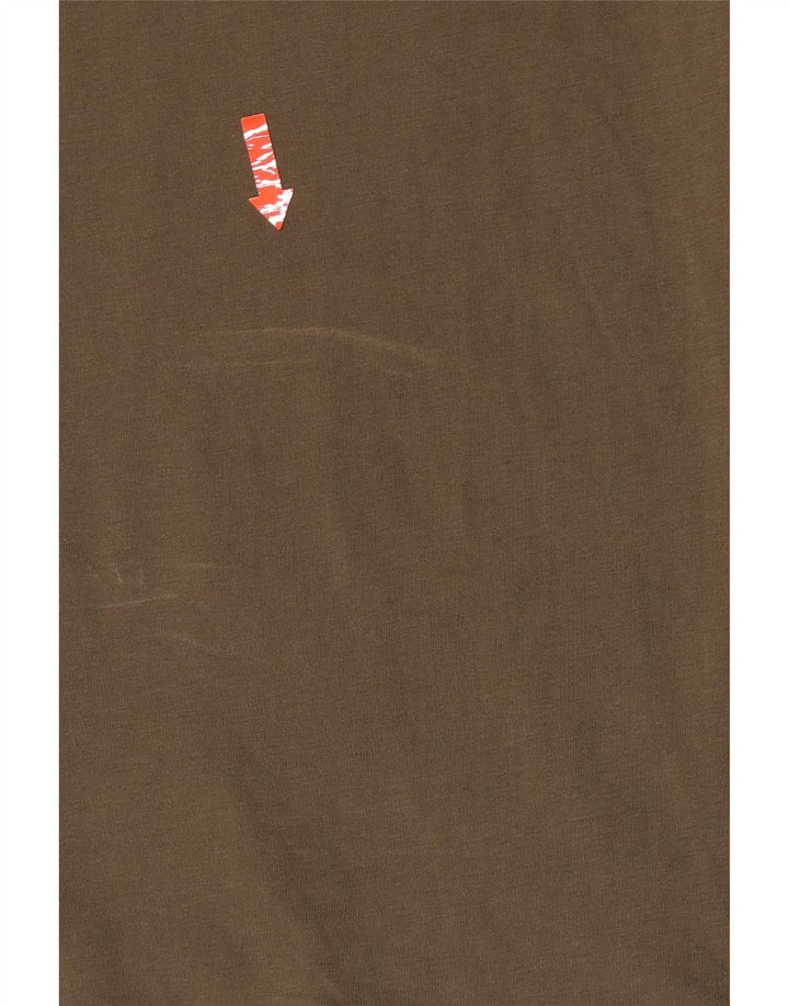 Camiseta masculina All Saints Regular Fit Top de algodão verde médio
