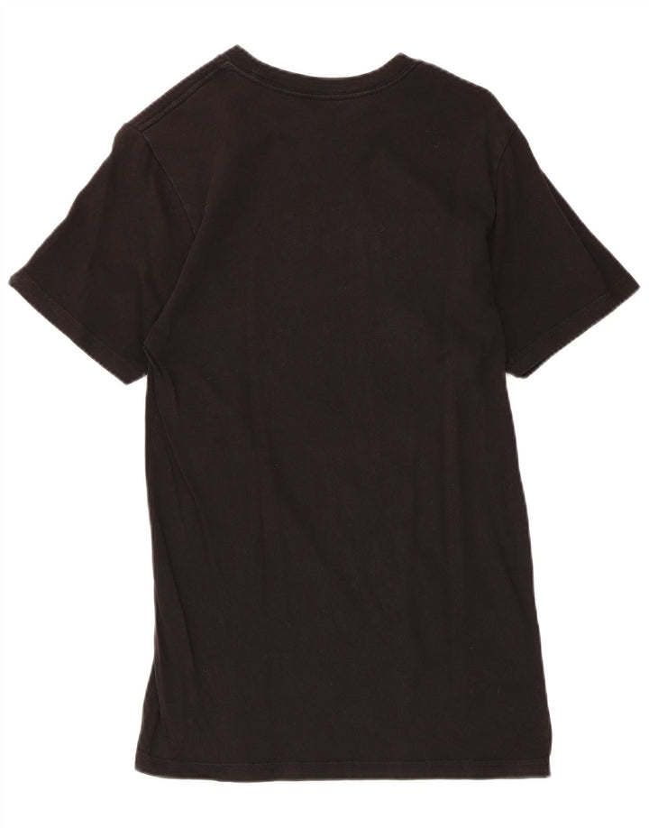 Camiseta Vans Masculina Slim Fit Graphic Top Pequeno Algodão Preto