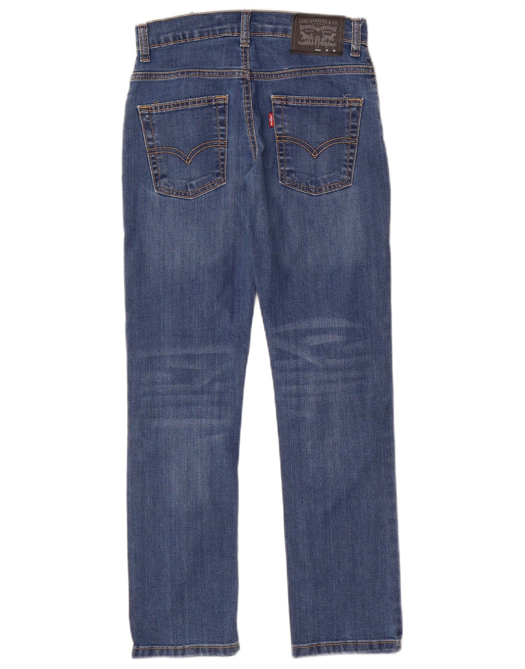 LEVI'S Boys 511 Slim Jeans 9-10 Anos W25 L26 Azul Algodão