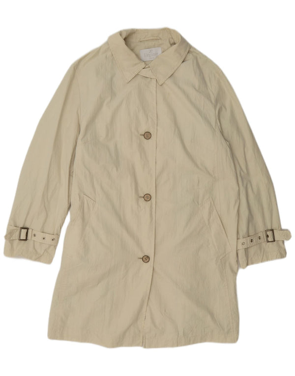 Trench Coat Feminino Elegance UK 18 XL Bege