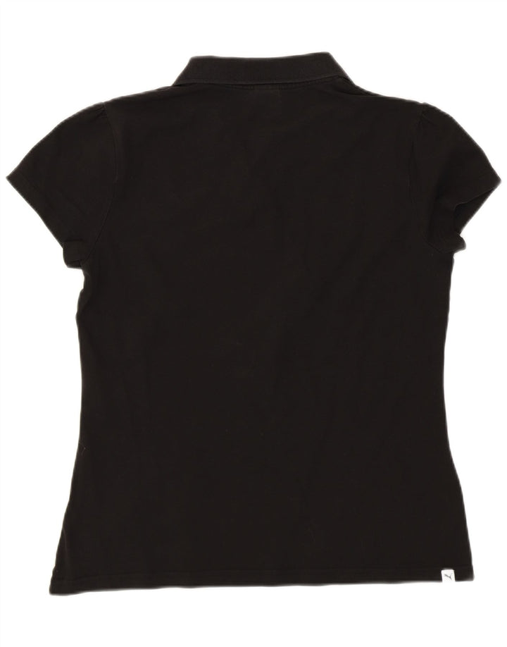 Camisa polo feminina Puma UK 14 média preta