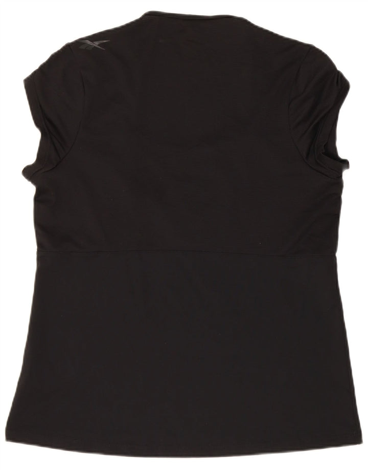 Camiseta feminina Reebok Top UK 18 XL preto poliéster