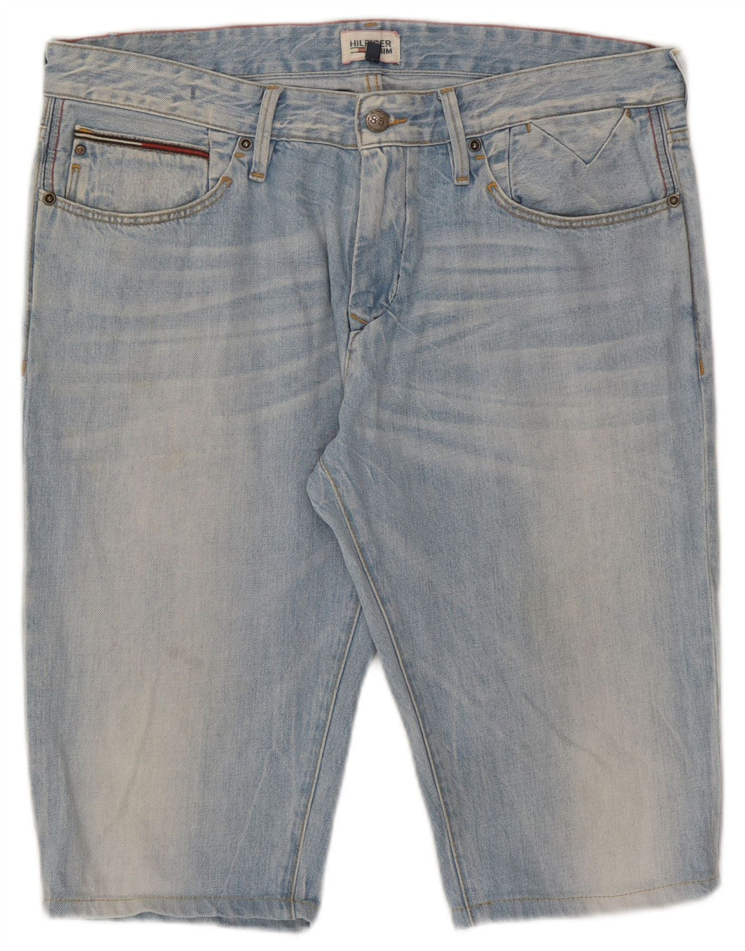 Shorts jeans masculino Tommy Hilfiger W36 grande azul