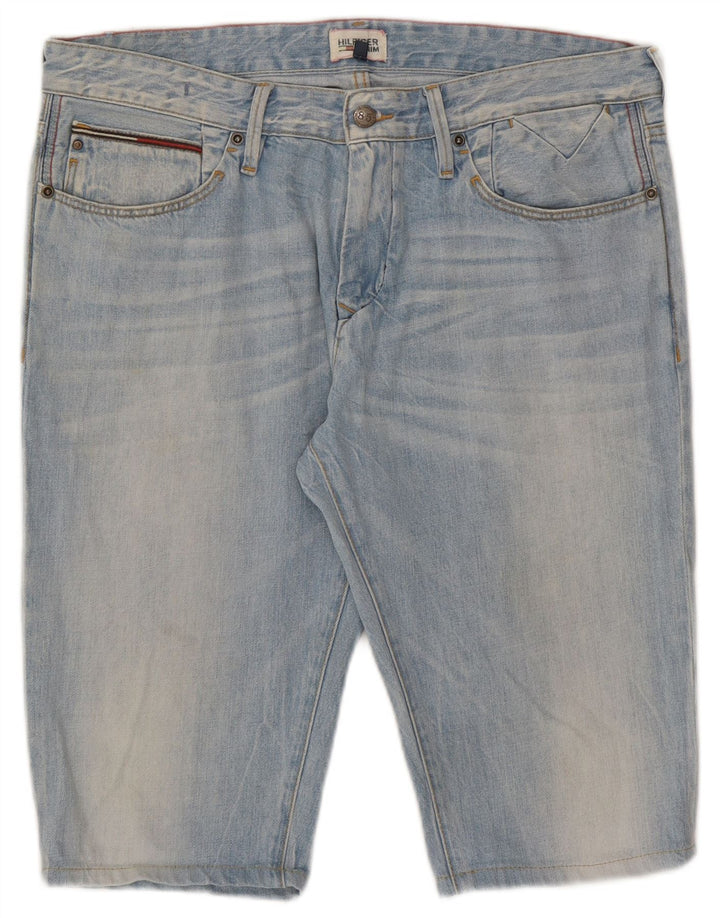 Shorts jeans masculino Tommy Hilfiger W36 grande azul