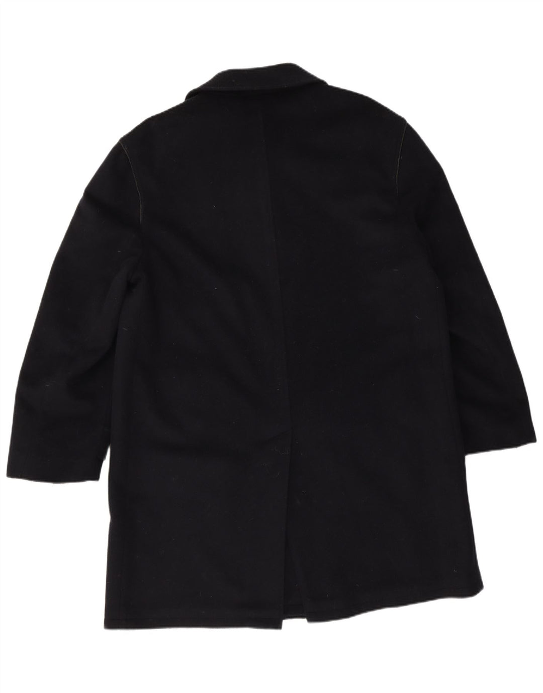 Lord Mens Overcoat IT 50 Grande Lã Azul Marinho