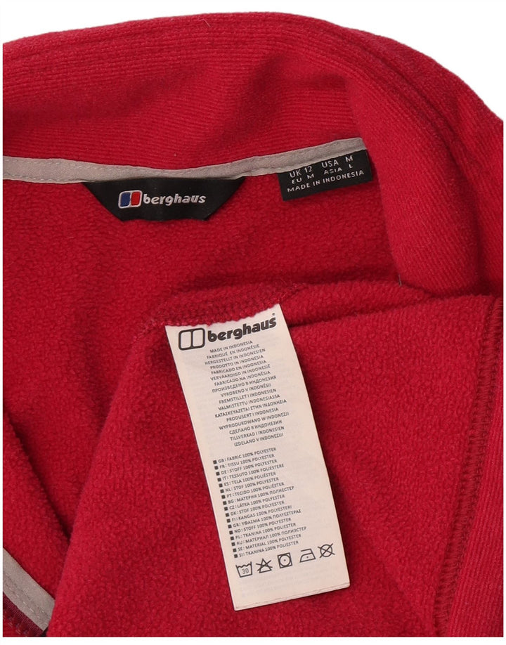 Jaqueta de treino feminina Berghaus UK 12 poliéster rosa médio