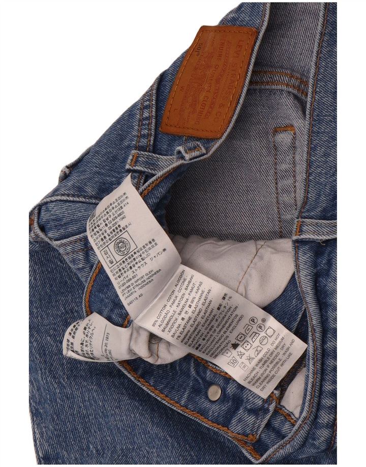 Levi's Masculino 501 Straight Jeans W26 L26 Azul Algodão