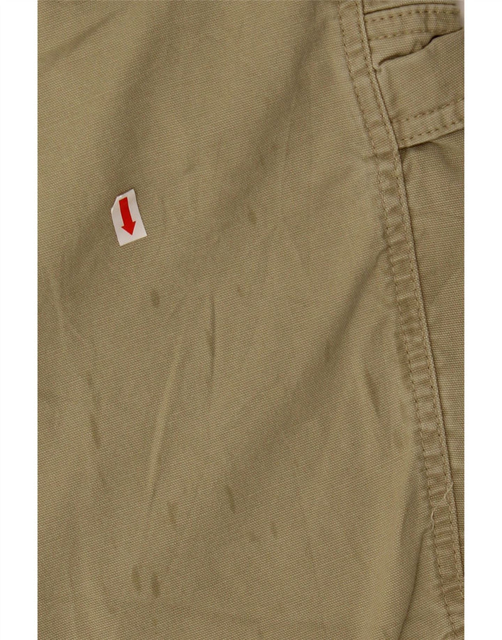 Shorts cargo masculino TOMMY BAHAMA W34 grande algodão cáqui
