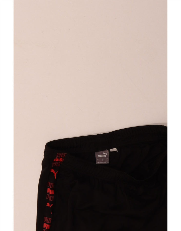 Shorts esportivos gráficos masculinos PUMA grande poliéster preto