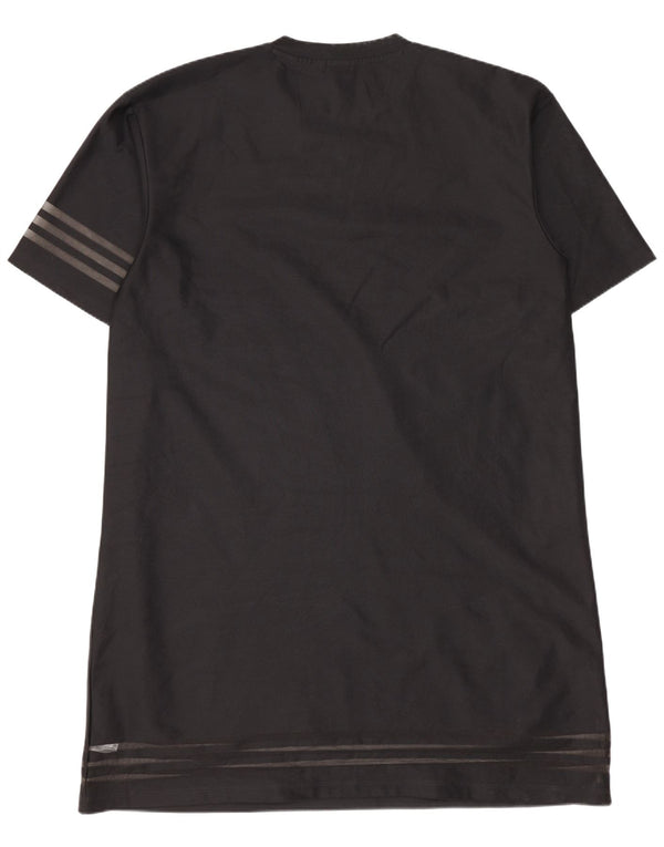 Camiseta feminina oversized Adidas EU 34 XS preto poliéster