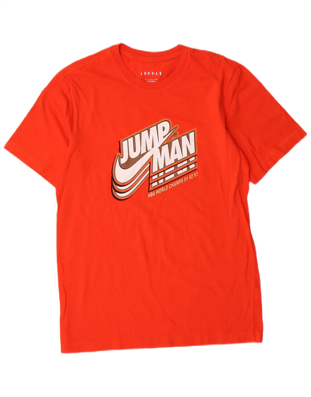 Jordan Mens Graphic T-Shirt Top Pequeno Vermelho