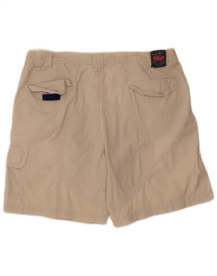 Shorts cargo masculino Murphy & Nye W38 XL algodão bege