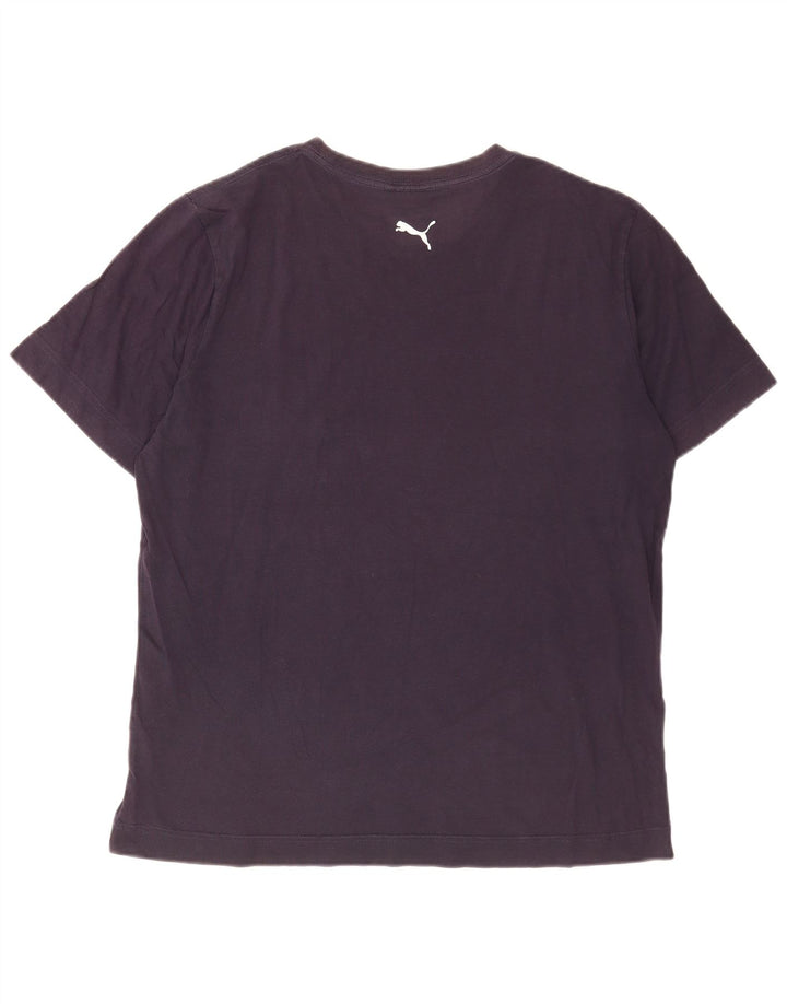 Puma Camiseta Masculina Graphic Top Grande Azul Marinho
