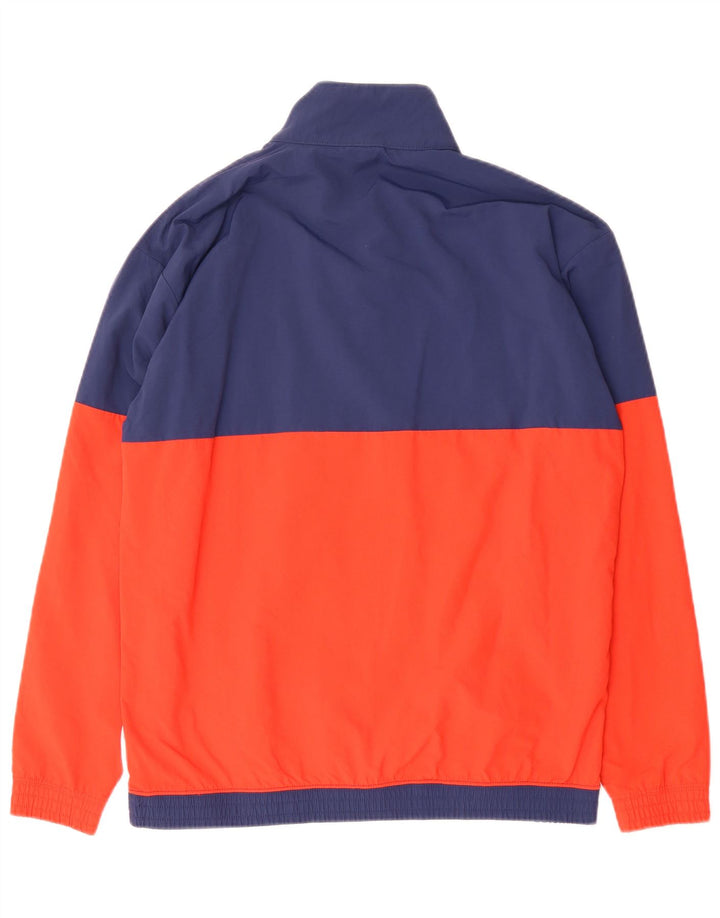 Jaqueta masculina Anorak Champion UK 38 médio azul marinho colorblock poliamida