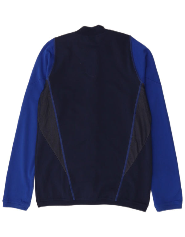 Casaco de treino Adidas Boys Aeroready Top 15-16 anos azul marinho