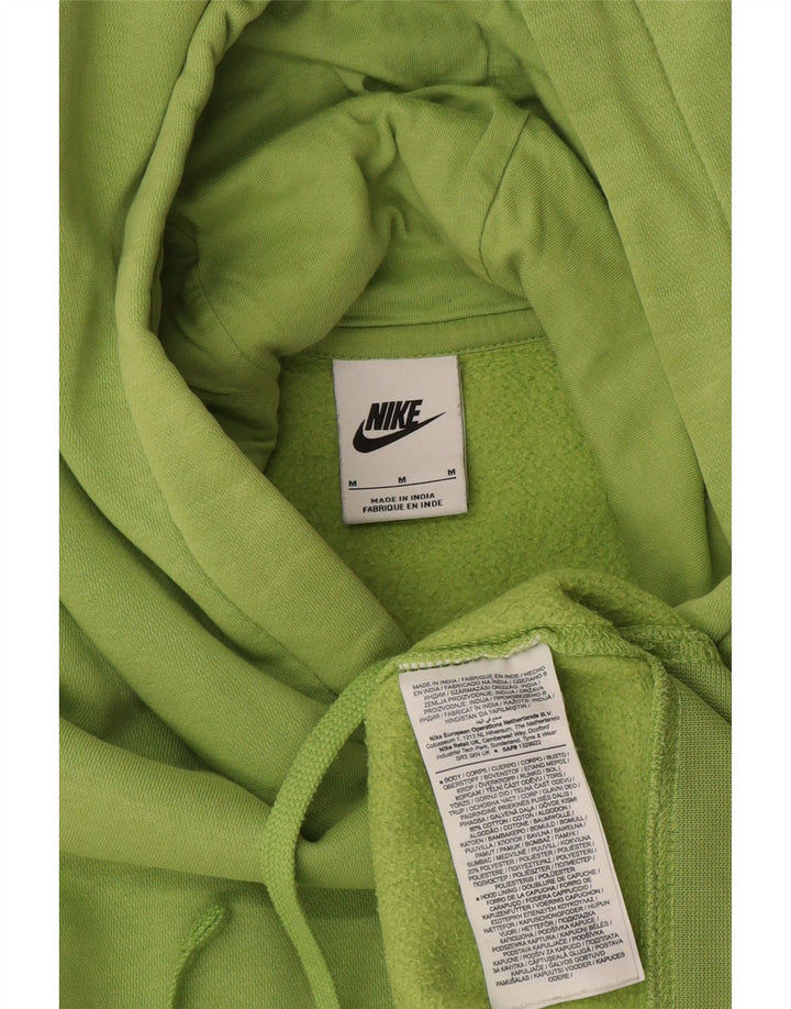 Nike Mens Hoodie Jumper Médio Algodão Verde