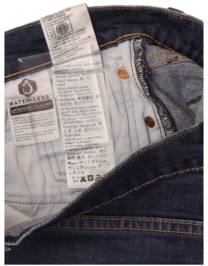 Calça jeans feminina Levi's W33 L32 azul algodão
