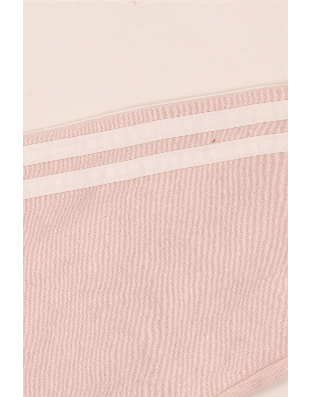 ADIDAS Suéter feminino com capuz e zíper oversized UK 8/10 pequeno algodão rosa