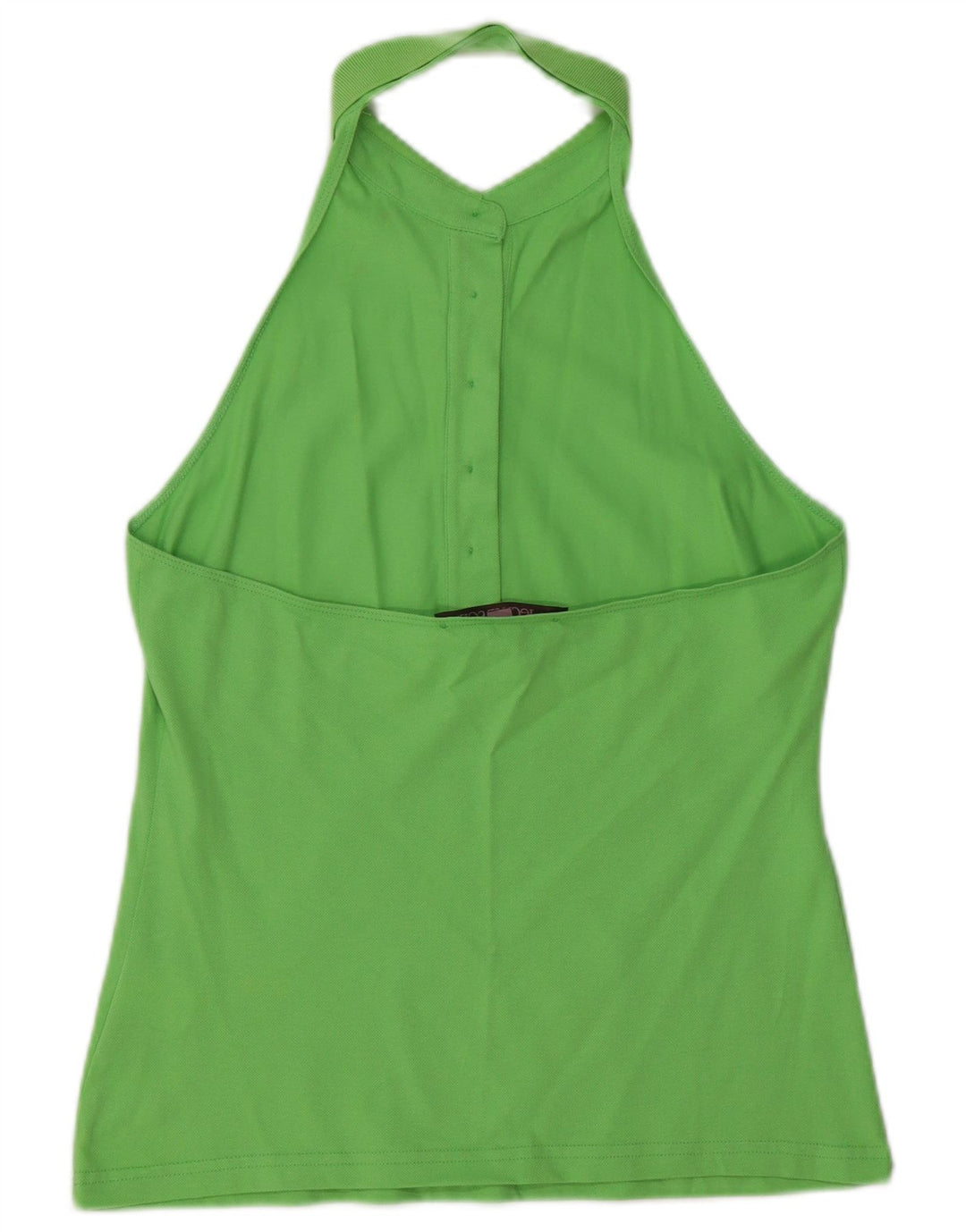 JECKERSON Top feminino cropped UK 14 grande algodão verde