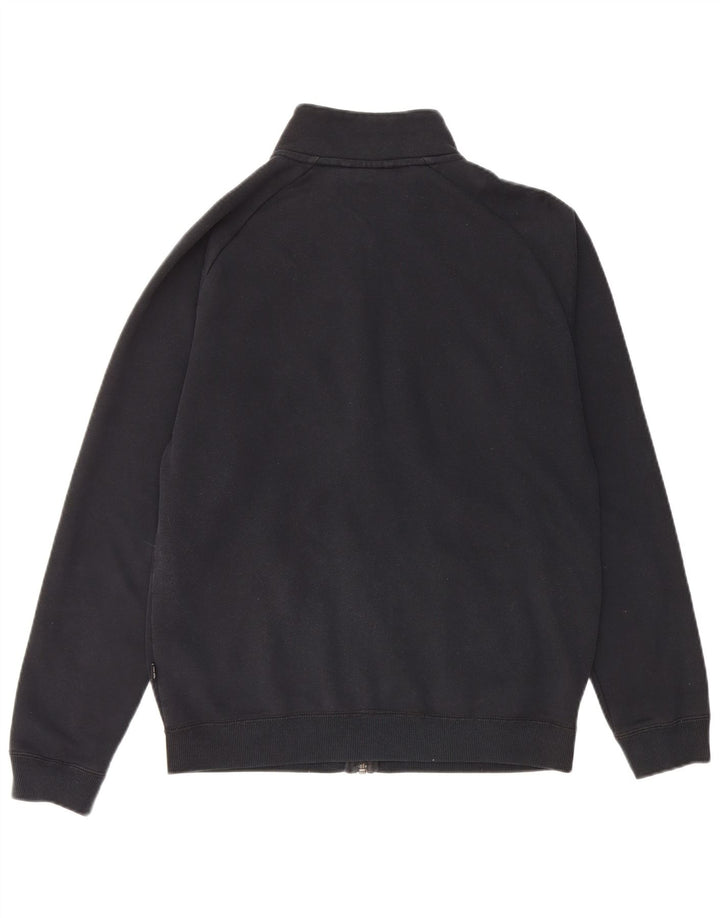 PUMA Mens Tracksuit Top Jacket Pequeno Algodão Preto