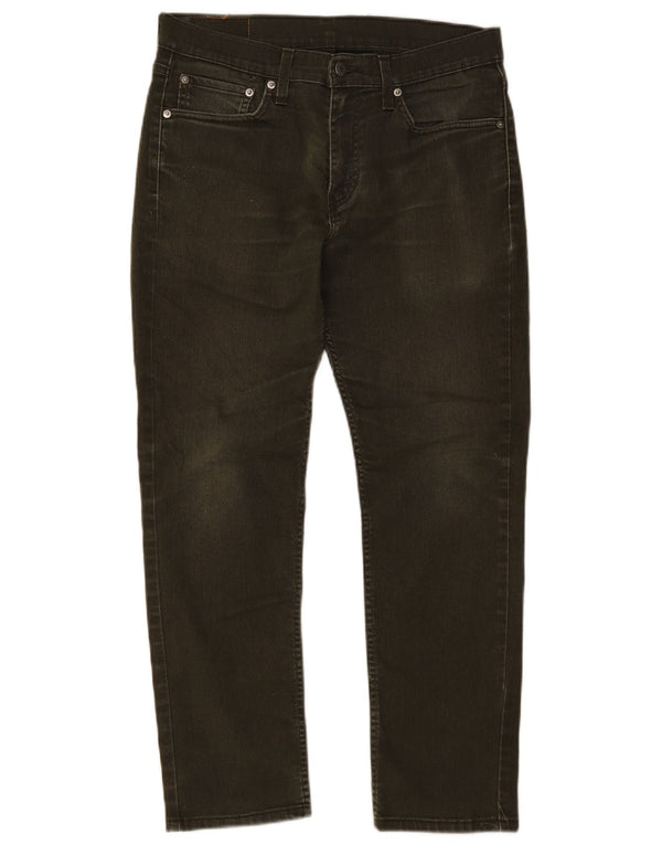 Levi's Masculino 511 Slim Jeans W32 L30 Verde Algodão