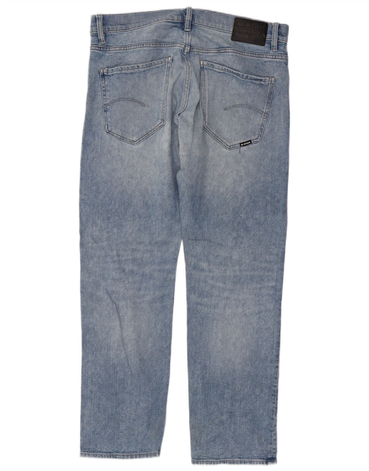 Jeans retos masculinos G-Star W34 L30 algodão azul