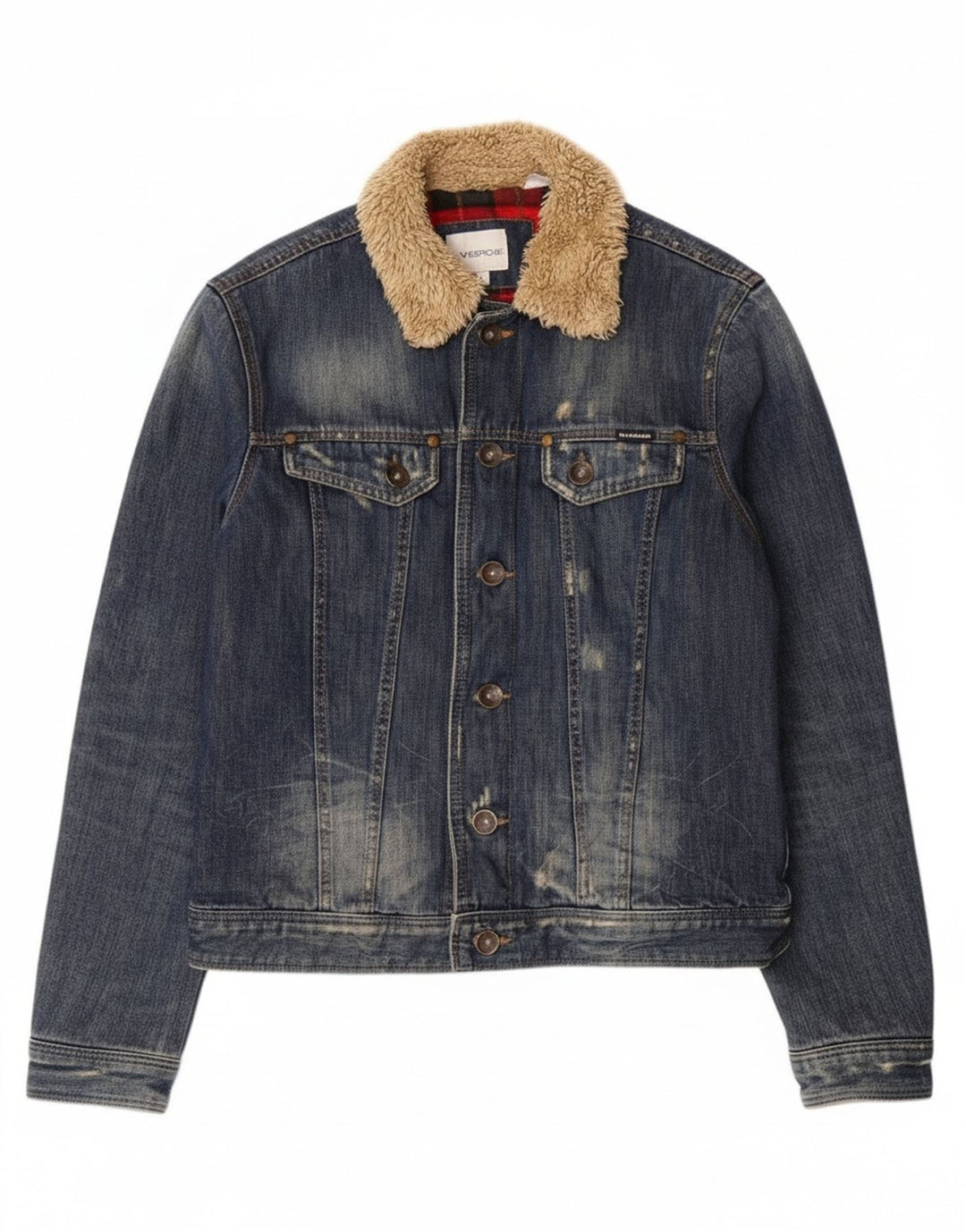 Jaqueta jeans ENERGIE Boys 15-16 anos XL azul algodão