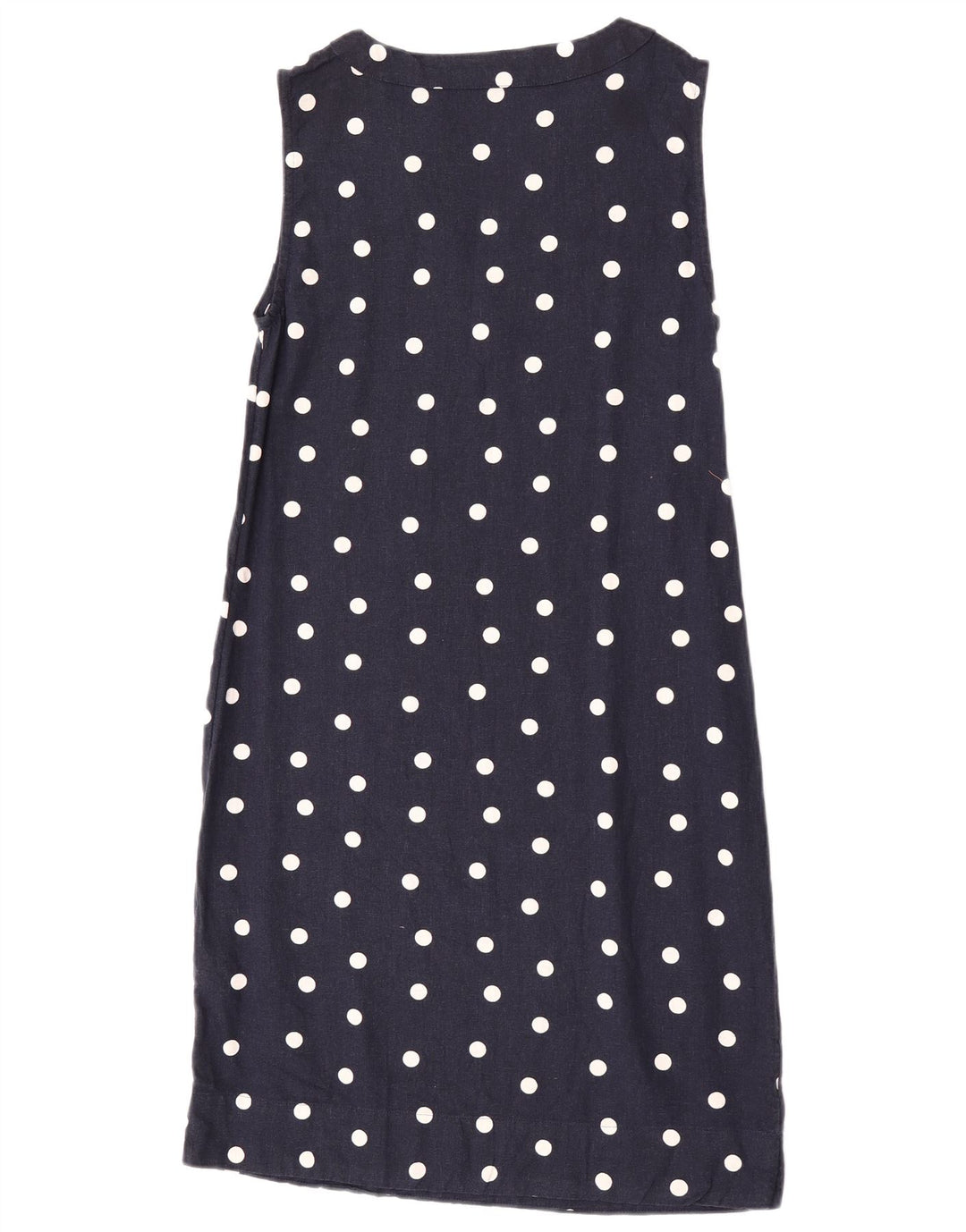 Vestido feminino Marks & Spencer UK 8 bolinhas azul marinho pequeno