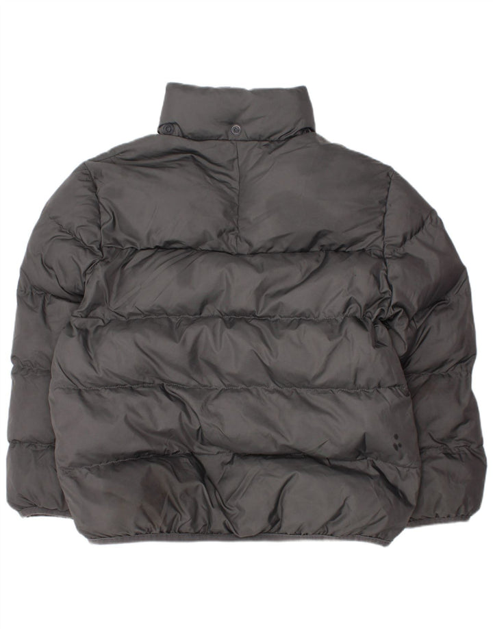Casaco ADIDAS Menino Acolchoado 6-7 Anos Cinzento Poliéster
