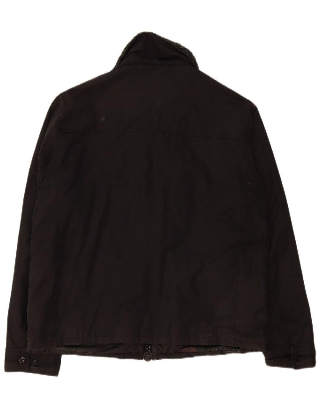 Jaqueta utilitária Barbour masculina Sherpa UK 44 2XL algodão preto