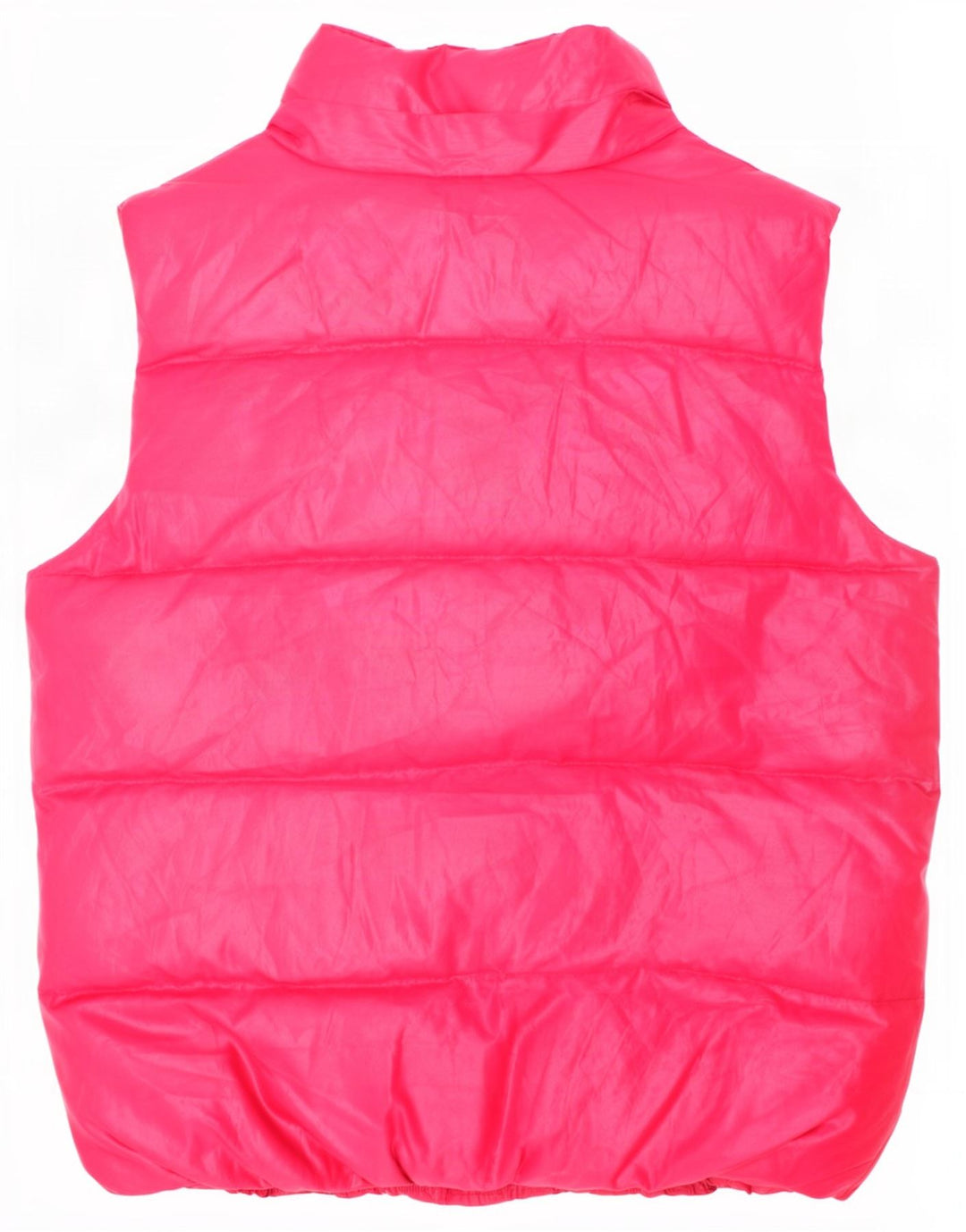 Colete acolchoado Benetton para meninas 8-9 anos grande poliéster rosa