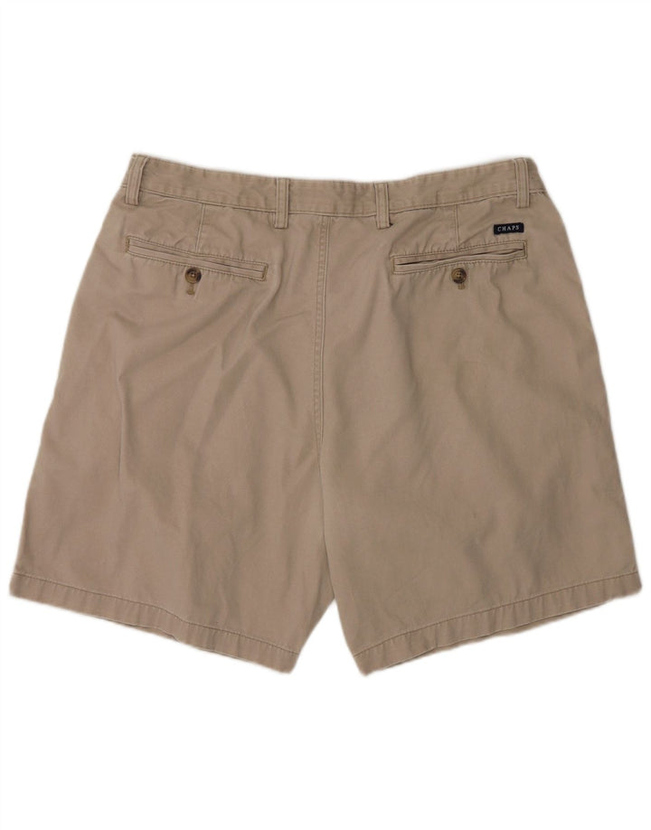 Shorts Chino Masculino Chaps W38 XL Algodão Bege