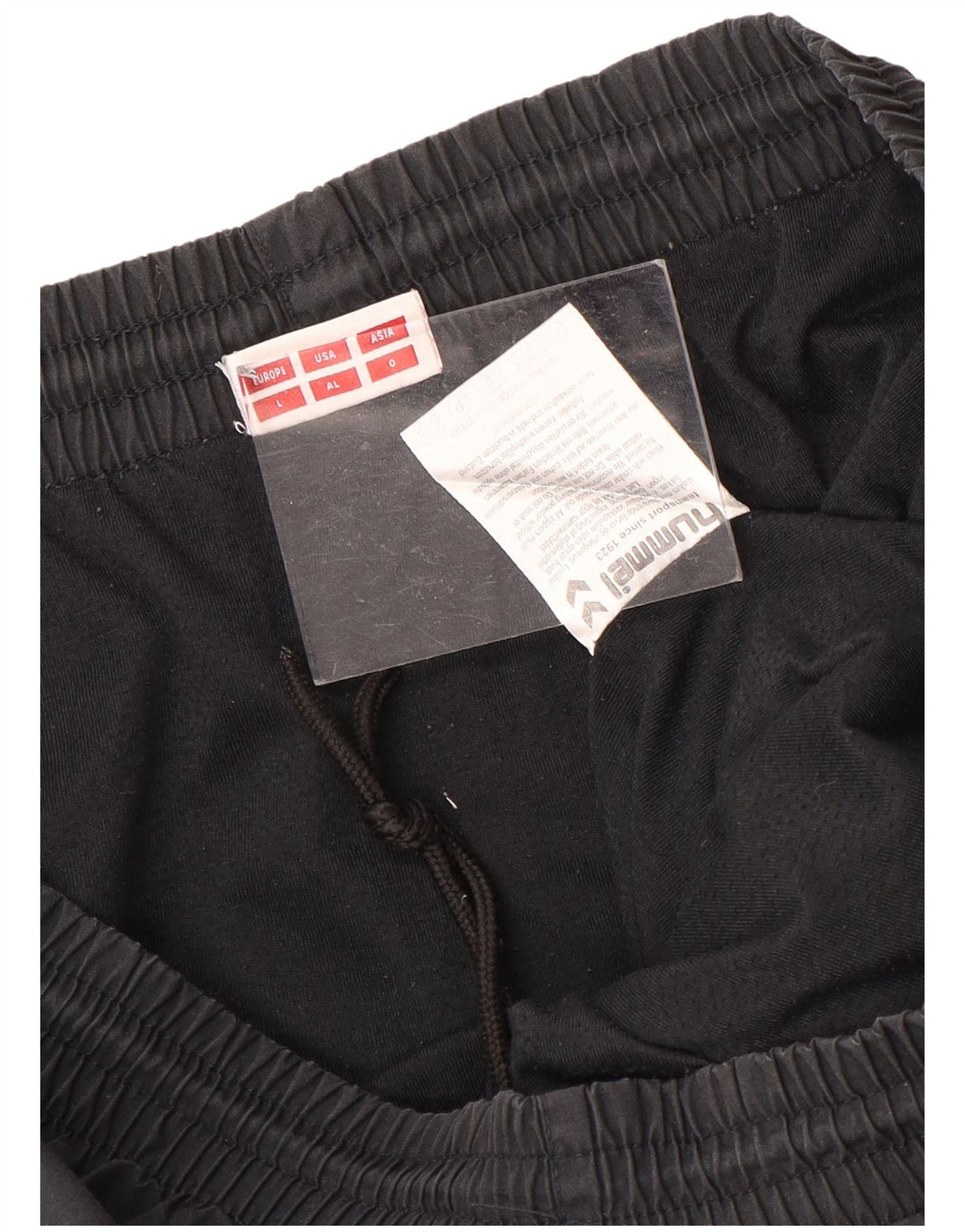 Hummel Calça de treino masculina Joggers grande poliéster cinza