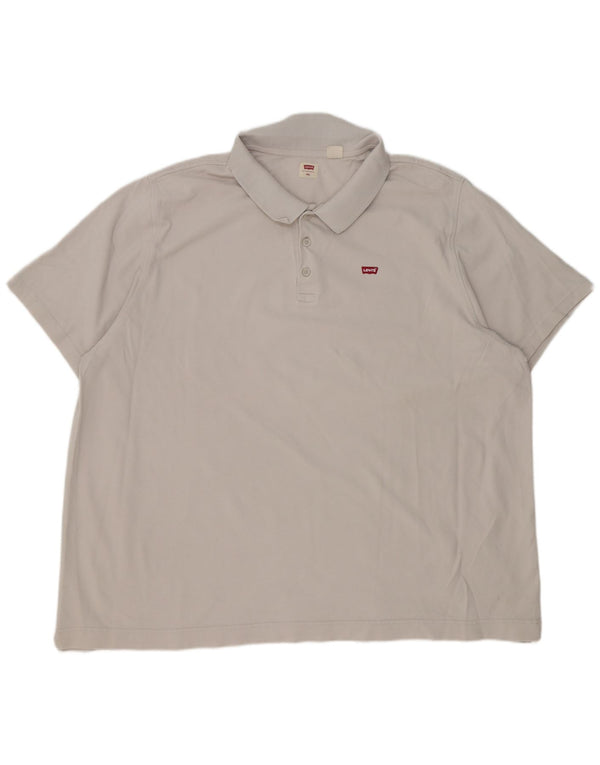 Camisa polo masculina Levi's 4XL branca