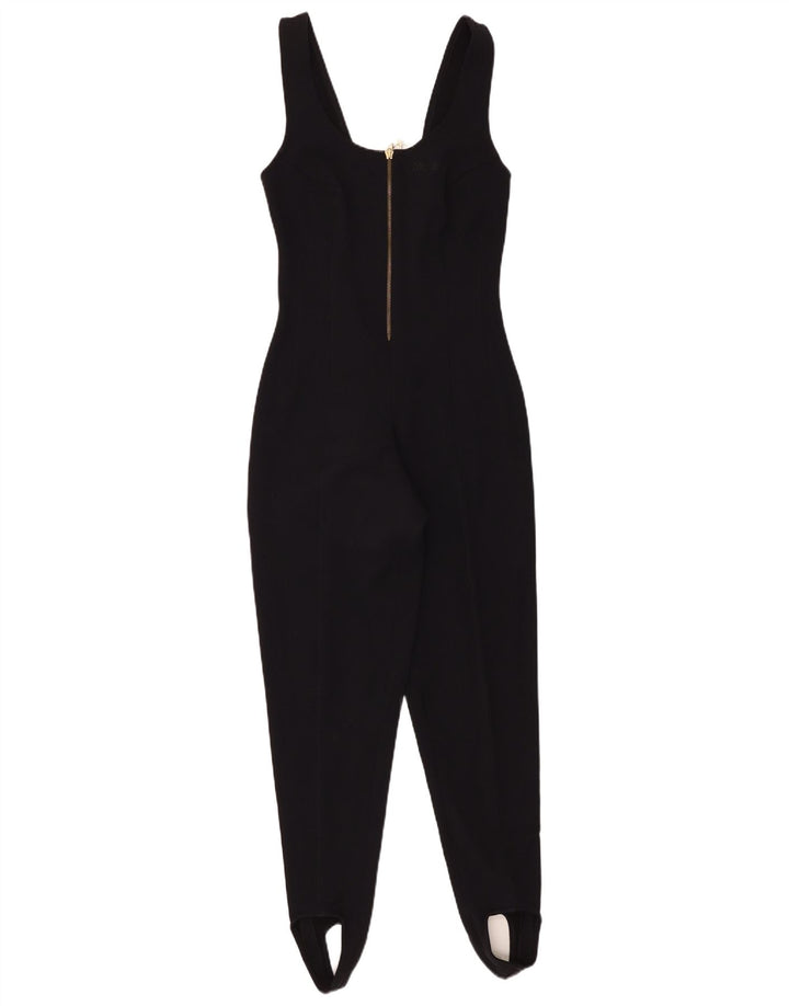 Macacão feminino sem mangas com estribo Colmar IT 40 pequeno nylon preto