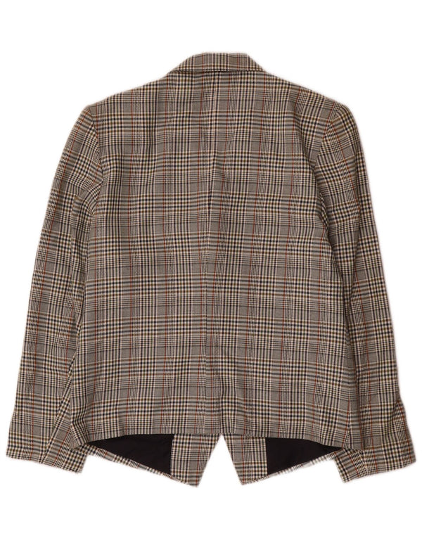 Bernard Jaqueta Blazer Feminina UK 12 Médio Multicolorido Houndstooth